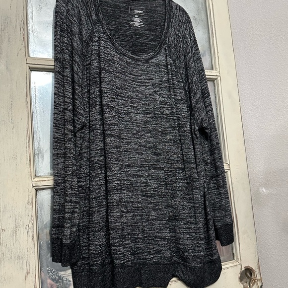 Sonoma Charcoal Knit Top - Picture 1 of 3